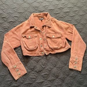 Small Fashion Nova cropped jacket